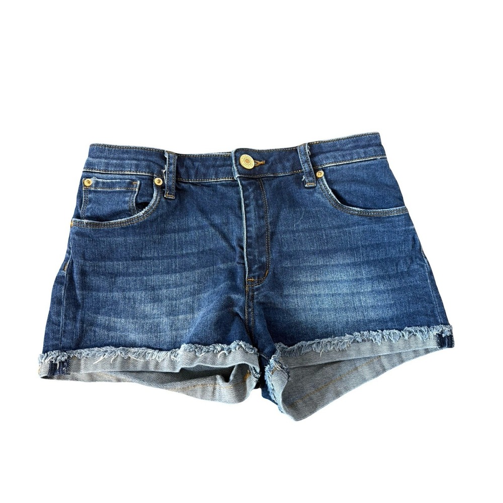 STS Blue Molly High Rise Denim Shorts Women's 27 Distressed Stretch